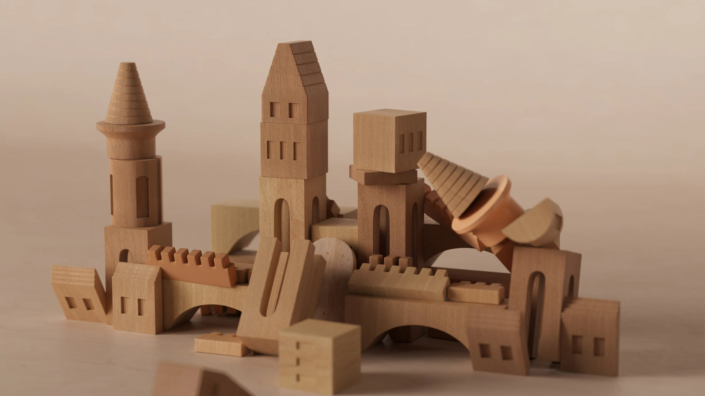 Wooden Building Blocks