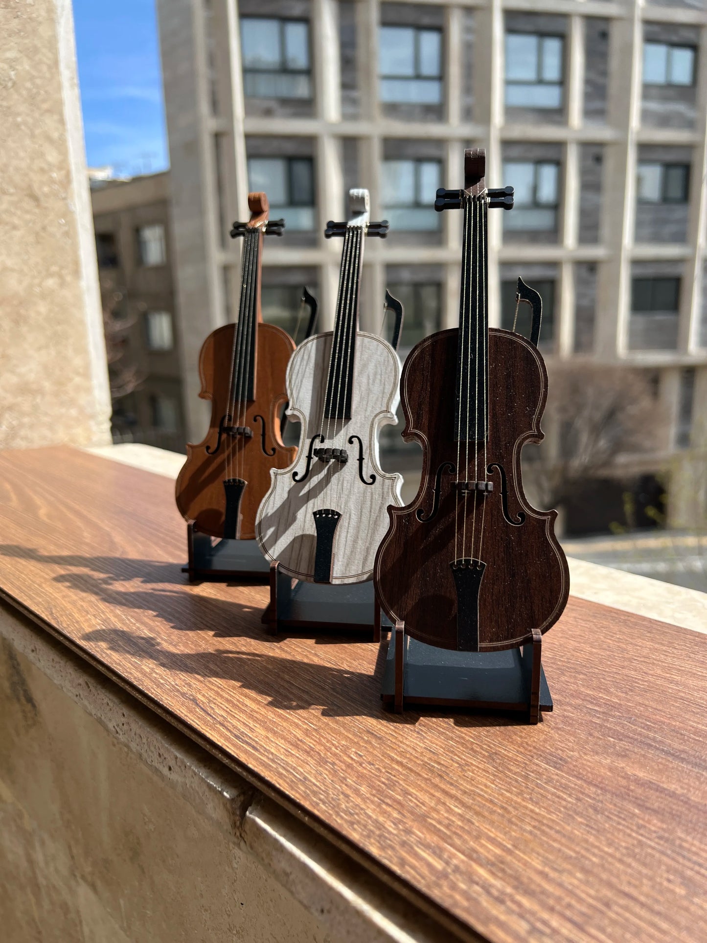 Wooden Miniature Violin