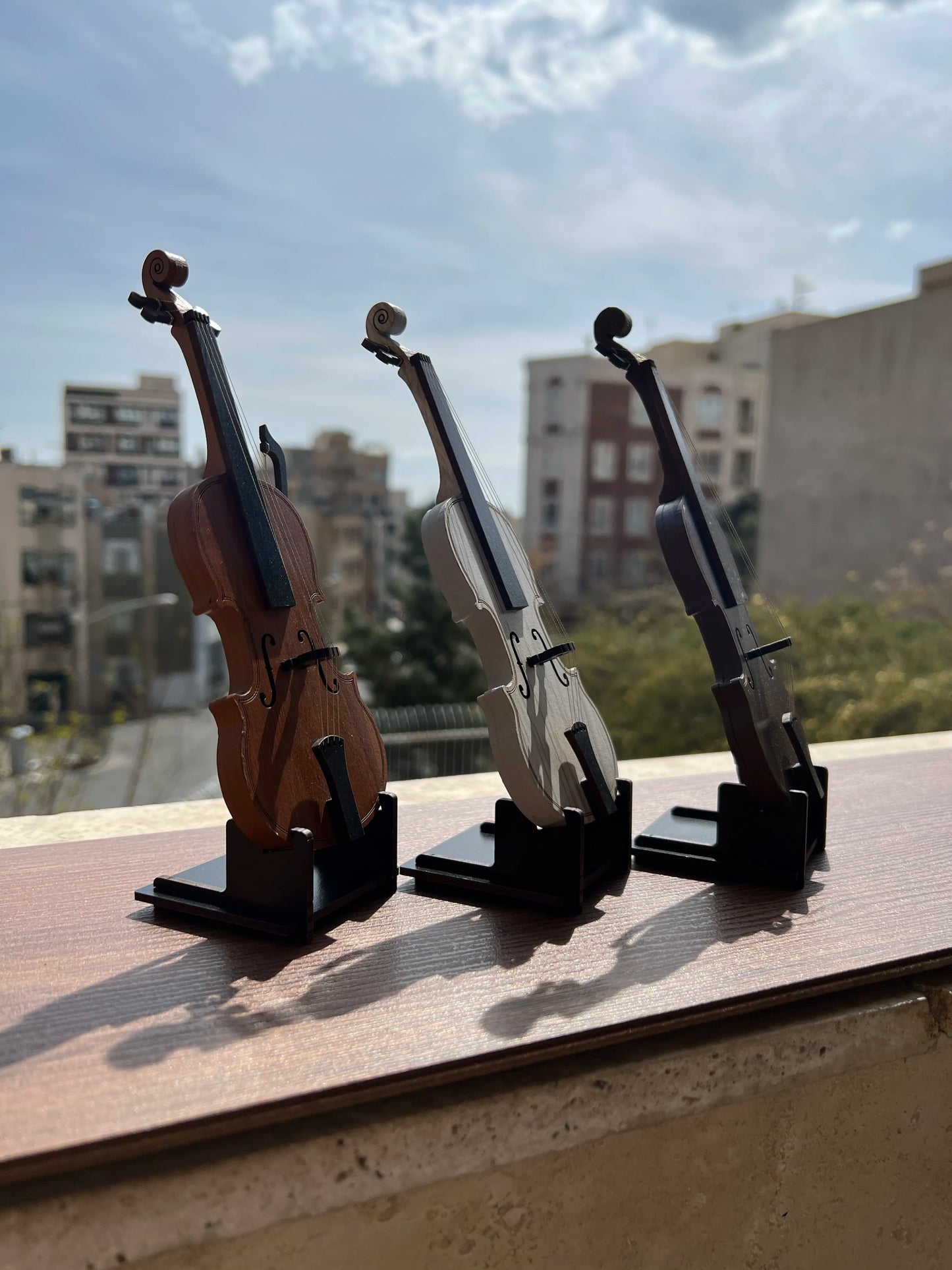 Wooden Miniature Violin