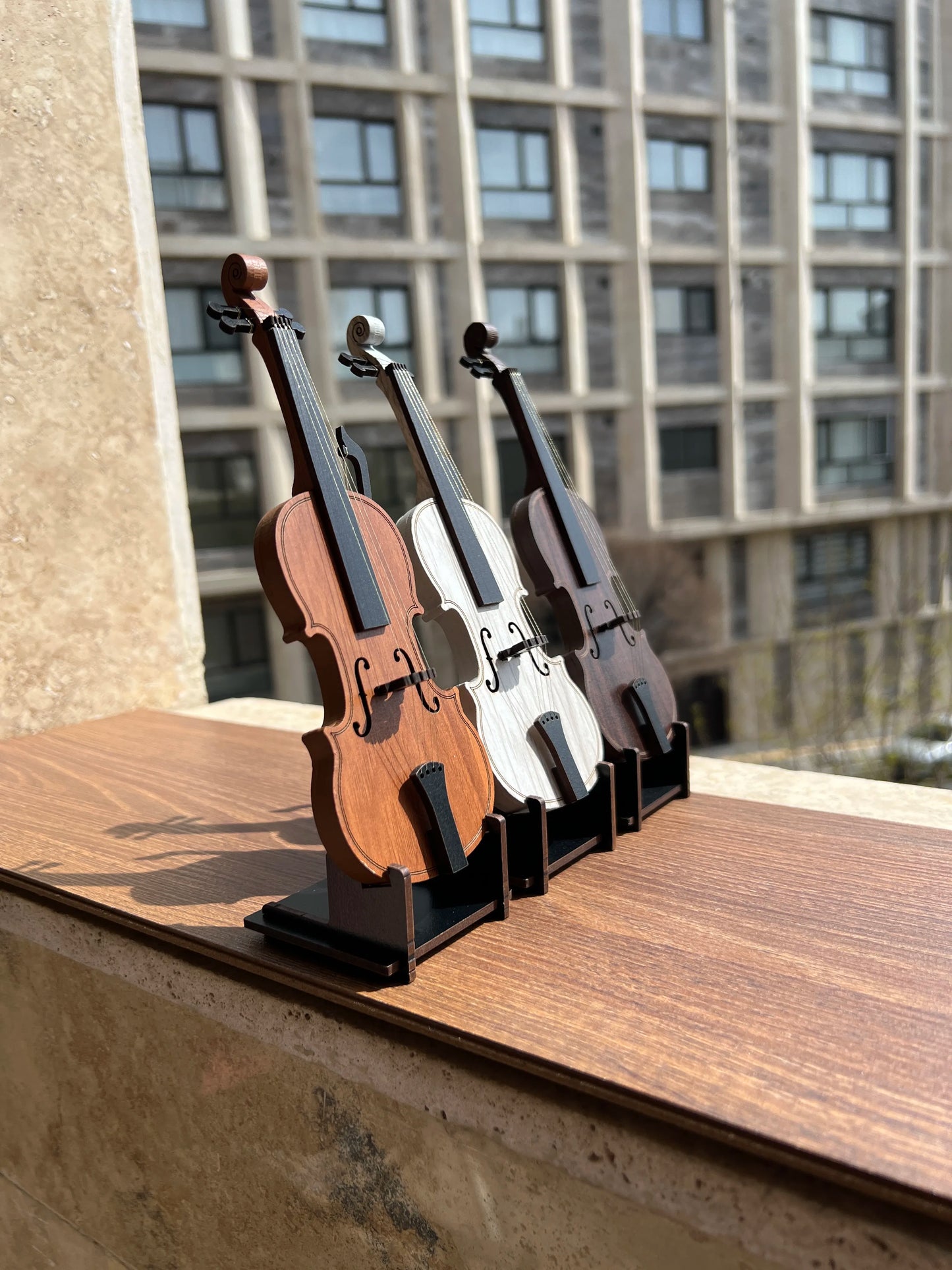 Wooden Miniature Violin