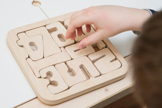 Wooden Number Puzzle