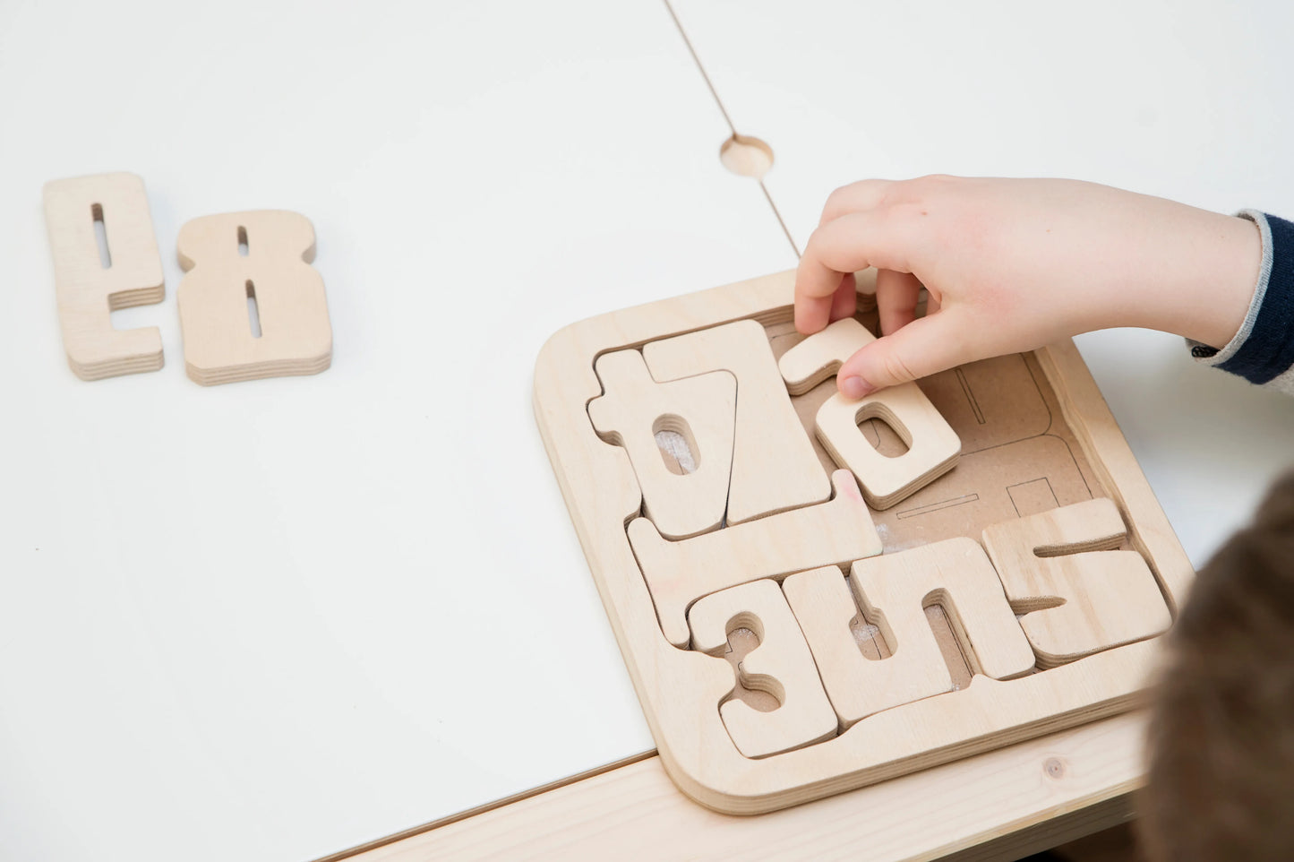 Wooden Number Puzzle